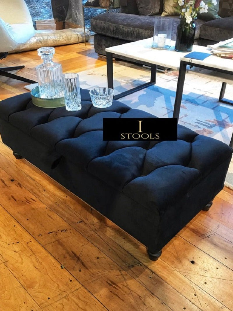 Buy Large Rectangle Storage Ottomans at iStools