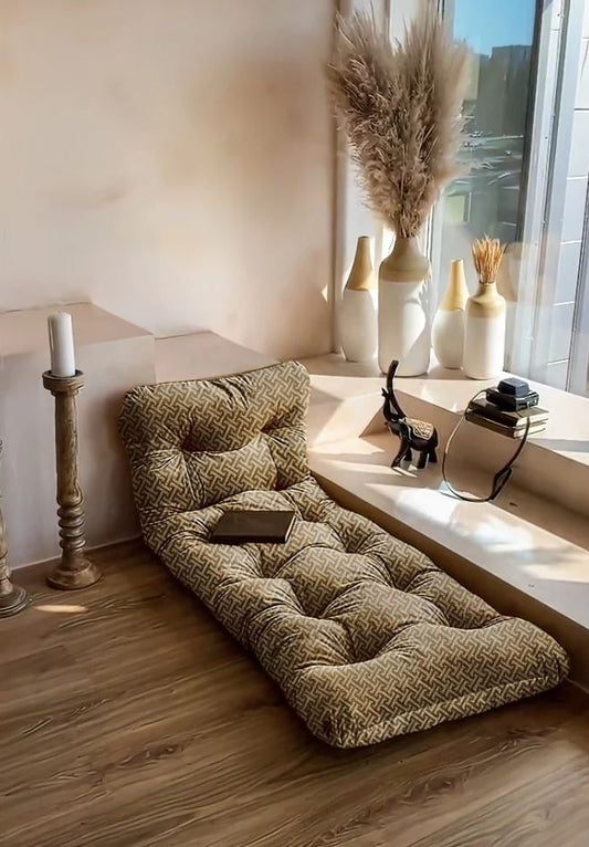 Lusso velvet floor seating