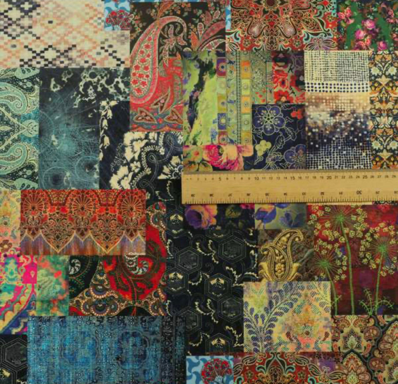 Demask multicolour sample