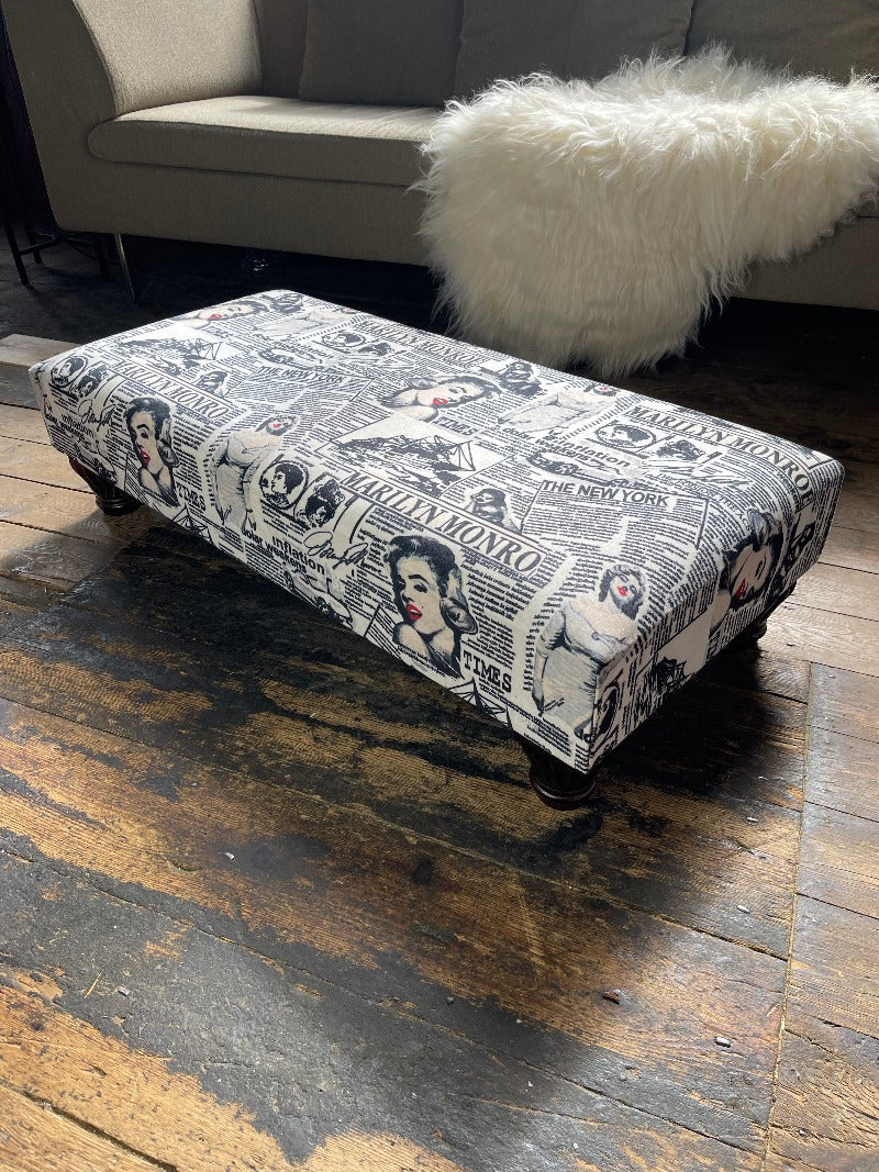 PREMIUM MONROE Ottoman storage