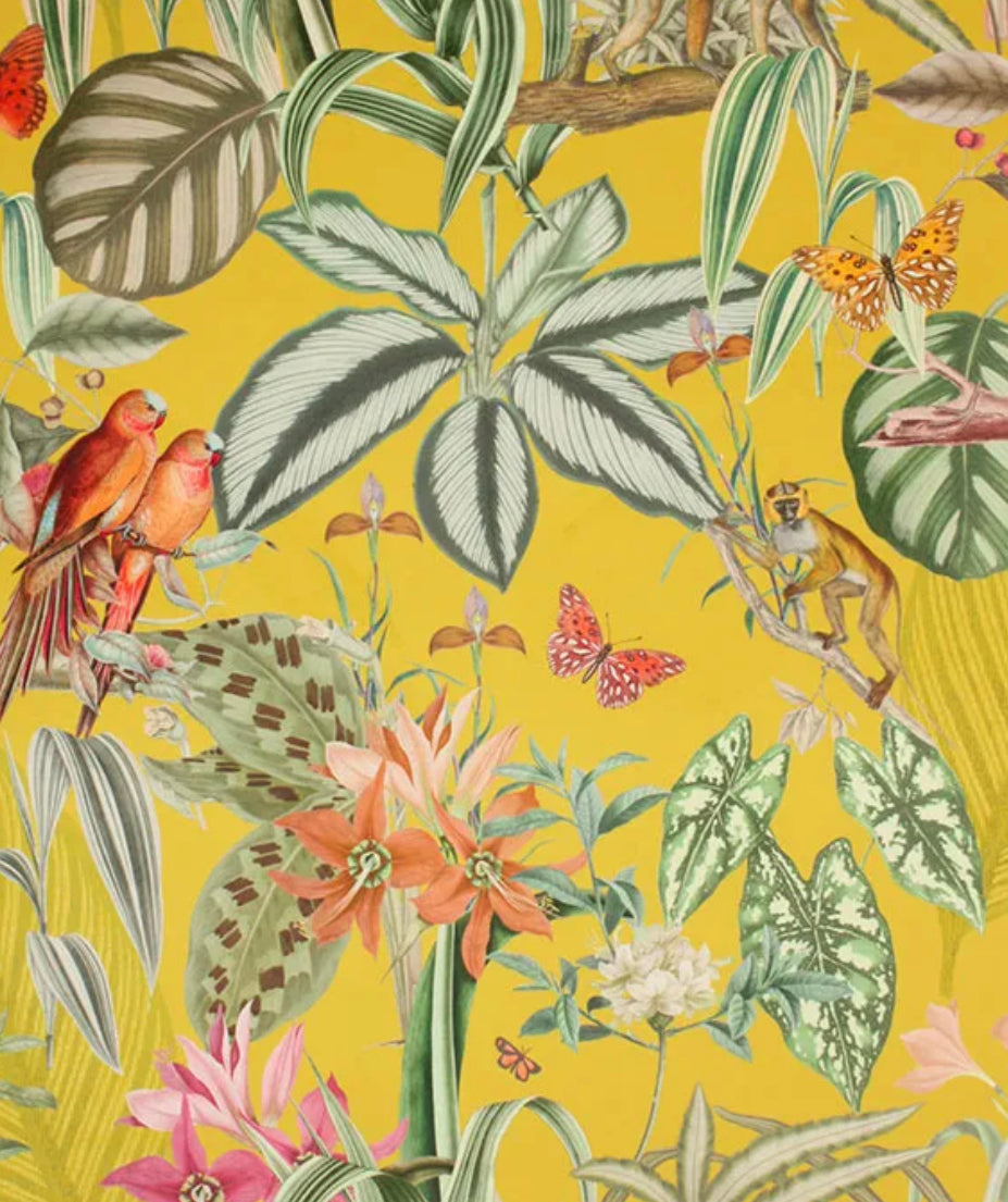 Bados floral print floor seating