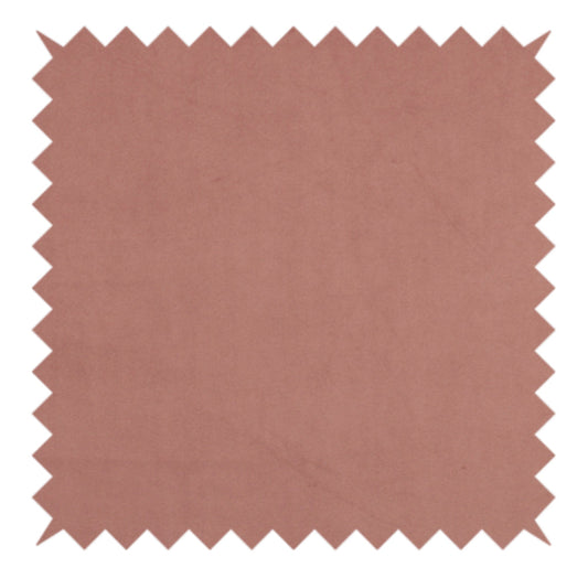 Peach pink velvet sample