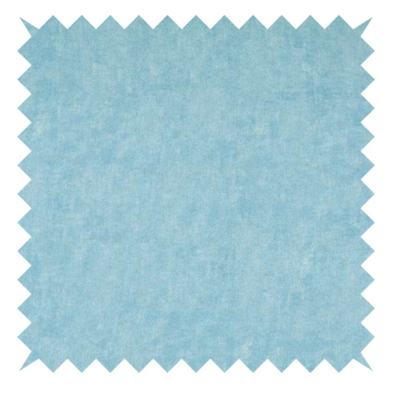 PREMIUM Pastel Blue Cotton Chenille coffee table with storage