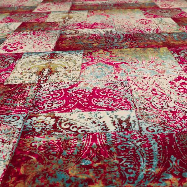 A00278 Pink Burgundy Red