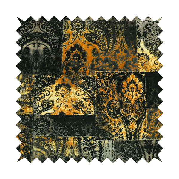 A00281 Black Golden Yellow