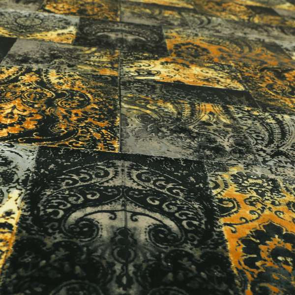 A00281 Black Golden Yellow