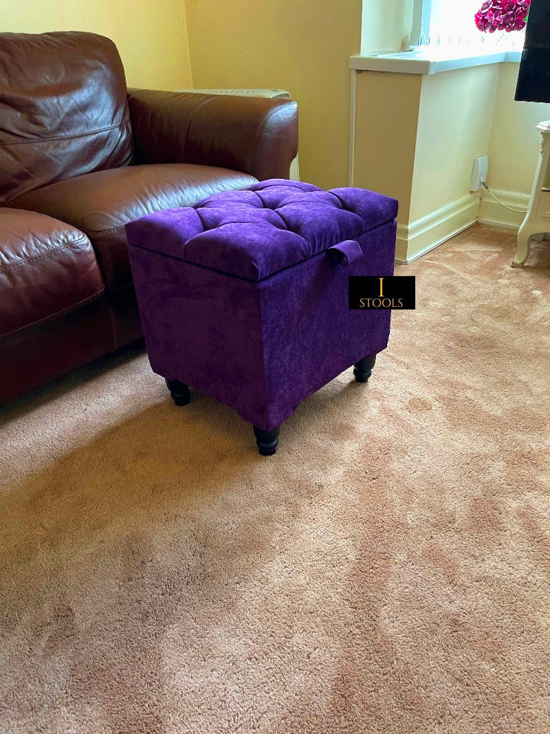 Purple Ottoman seat