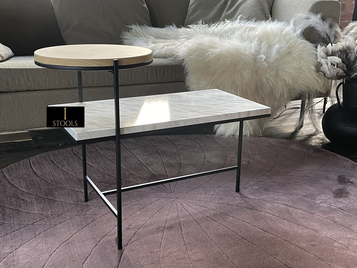 Milano Classic Side Table for Outdoor and Indoor Use