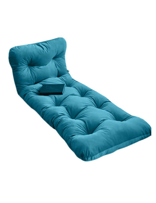 Aqua Fluid velvet floor seating