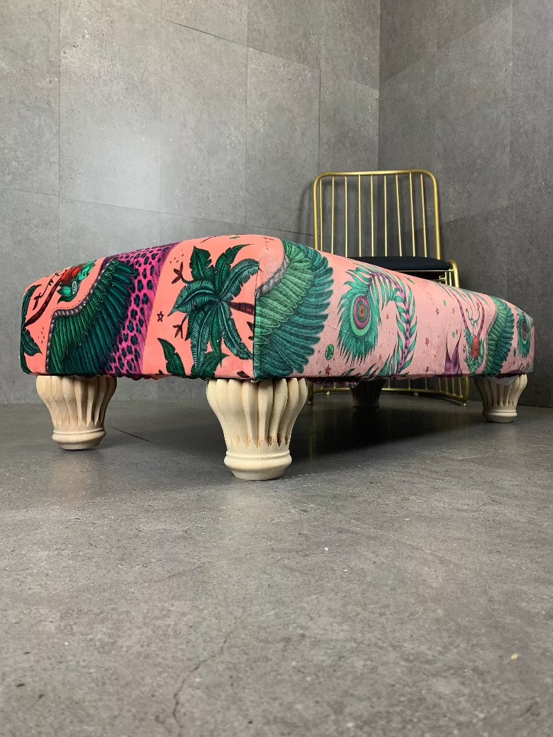 PREMIUM MADE TO MEASURE LYNX DRAGON Footstool