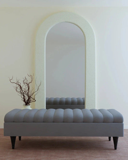 Dark Grey Romo Ottoman storage