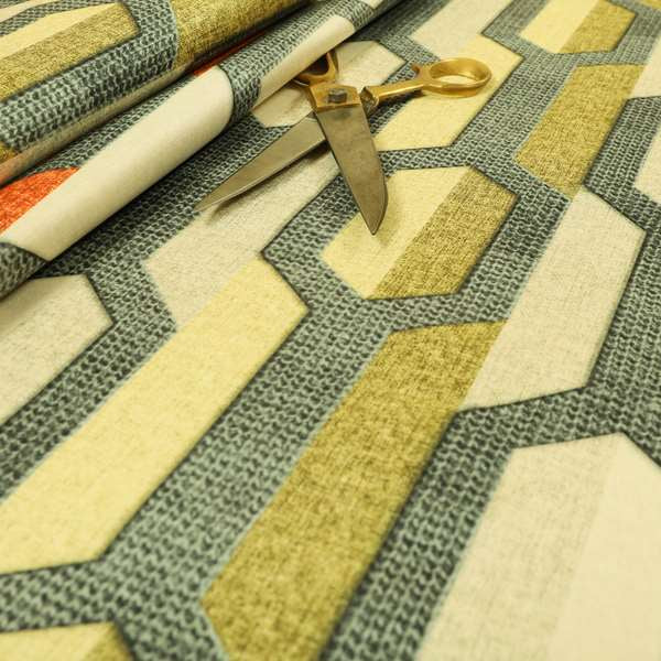 A01722 Grey Orange Green