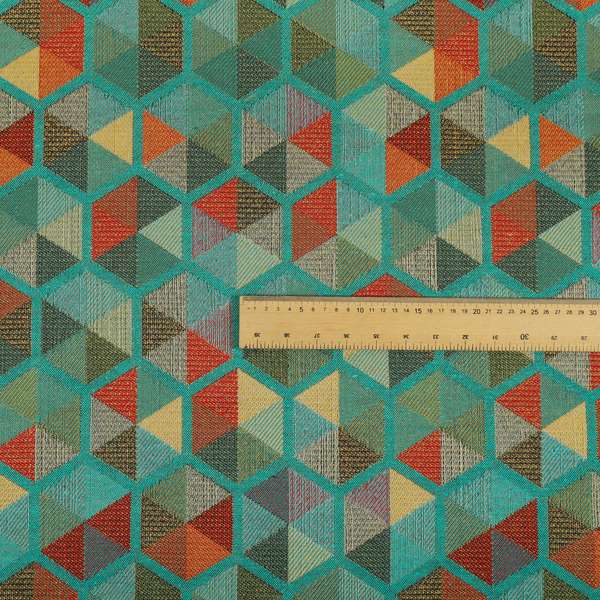 A00377 Teal Multicolour