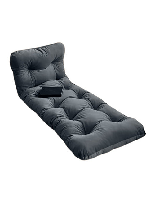 Dark Grey Fluid velvet floor seating