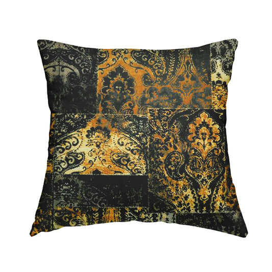 A00281 Black Golden Yellow