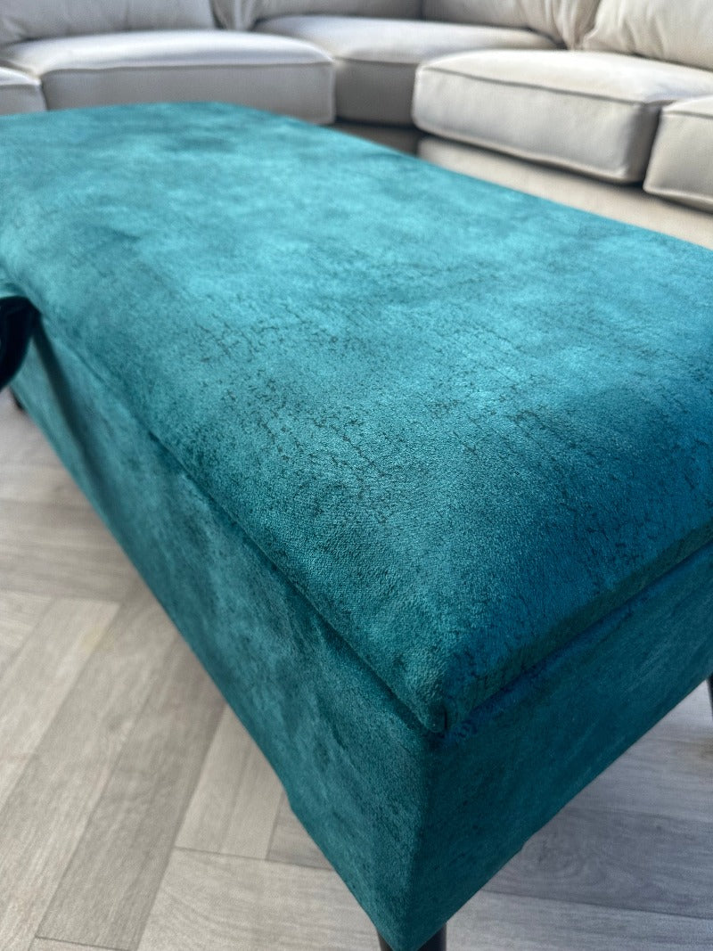PREMIUM OPAL GREEN Ottoman seat