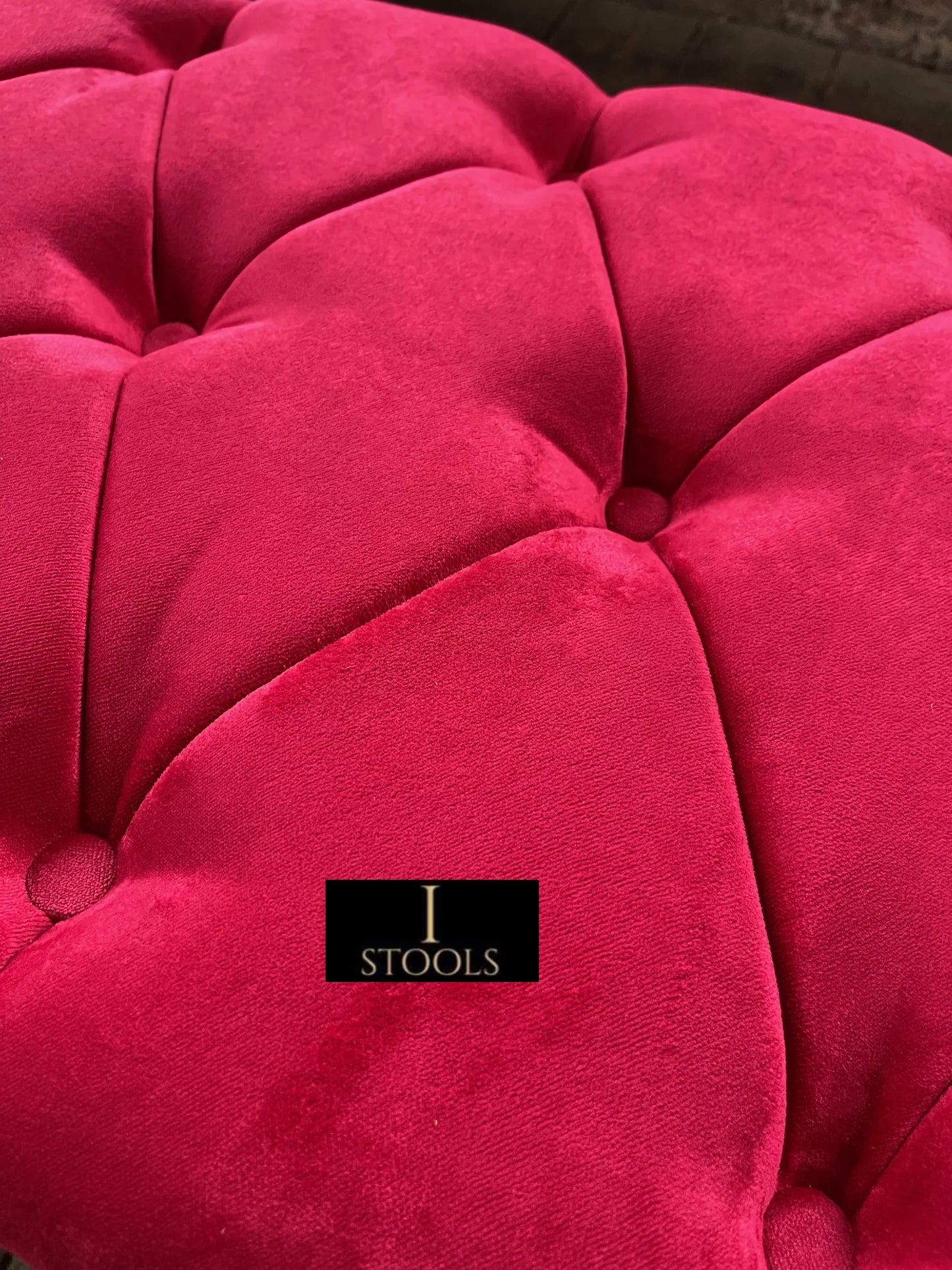 PREMIUM Red/Pink Ottoman Storage Bench | Red/Pink Ottoman Footrest coffee table