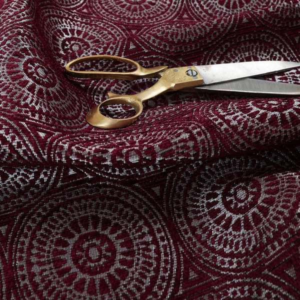 A00439 Burgundy Silver