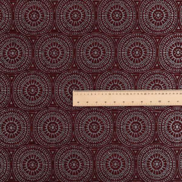 A00439 Burgundy Silver