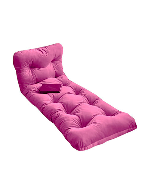 Maroon Fluid velvet floor seating