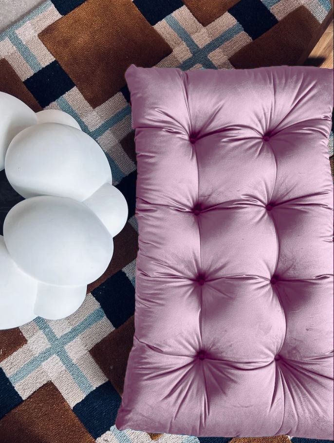Multicolour small VELVET FLOOR SEATING