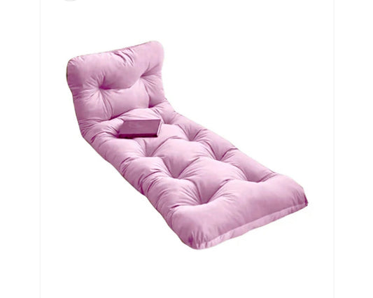 PINK FLUID VELVET FLOOR SEATING