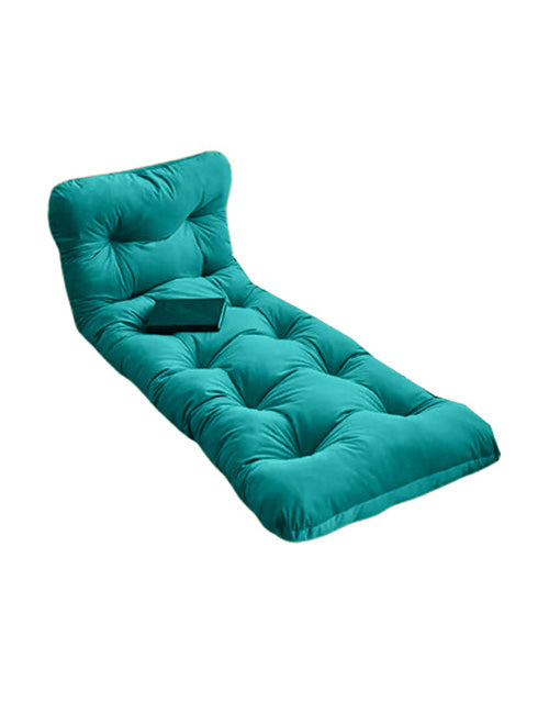 Aqua Fluid velvet floor seating