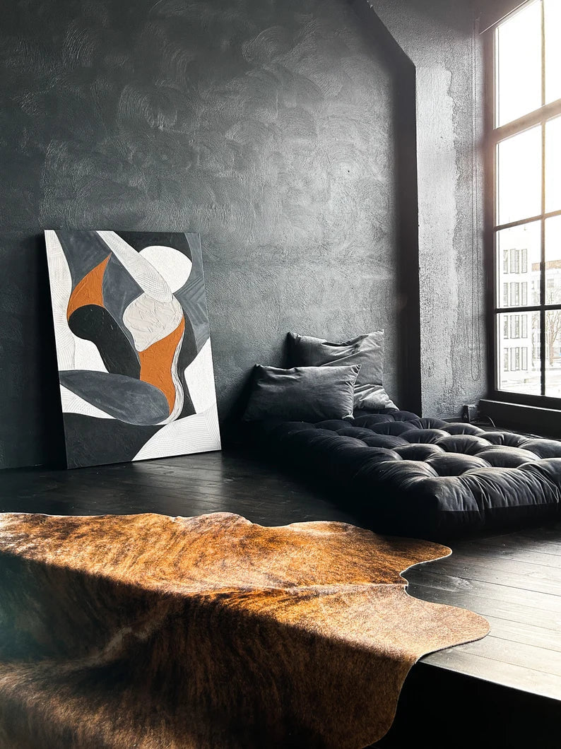 Velvet floor cushion