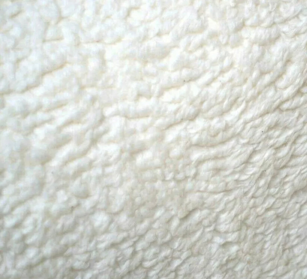 Premium Luxury Footstool with Cozy fur| off white Creamy Footstool Bench