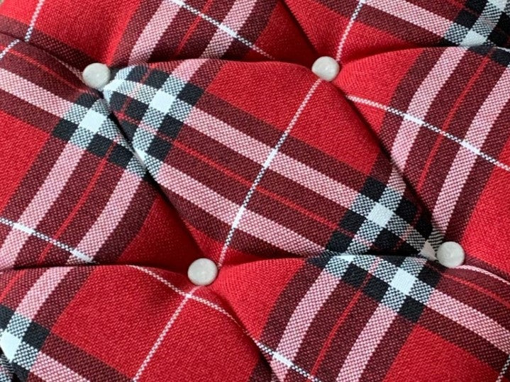 Red & Black Tartan sample