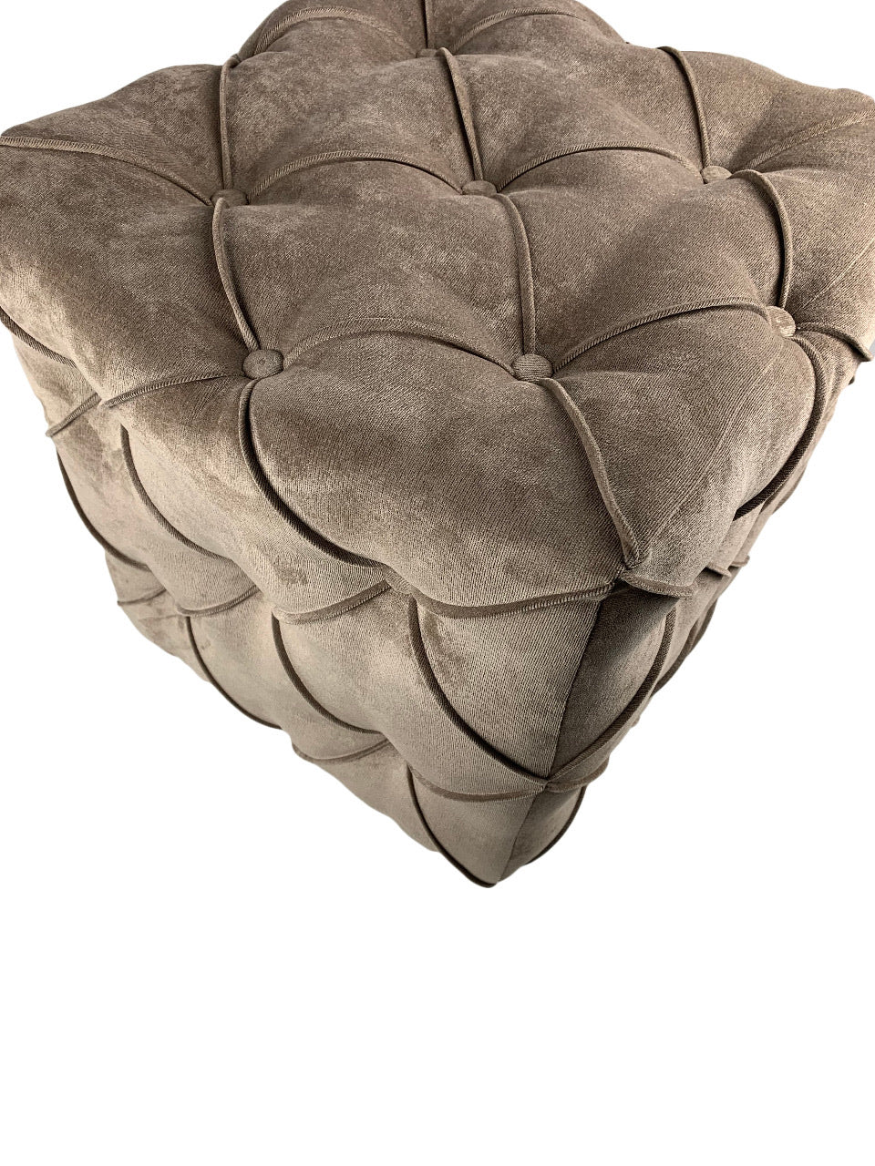 Brown Large Square Coffee Table in Ottomans & Footstools for sale