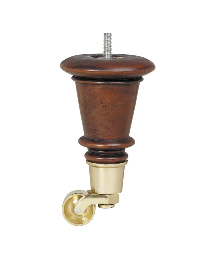 Antique Brown castor legs