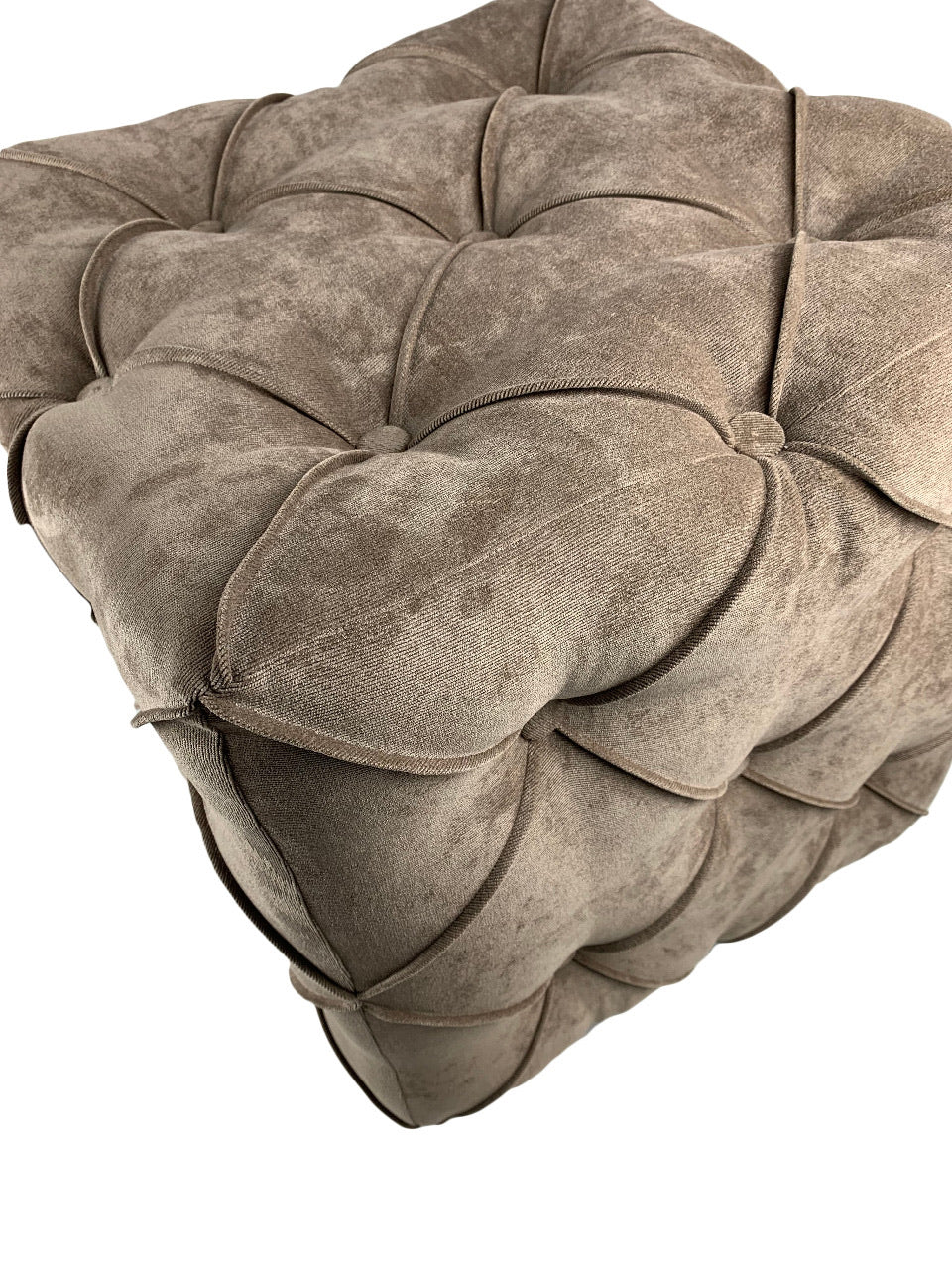 Brown Large Square Coffee Table in Ottomans & Footstools for sale