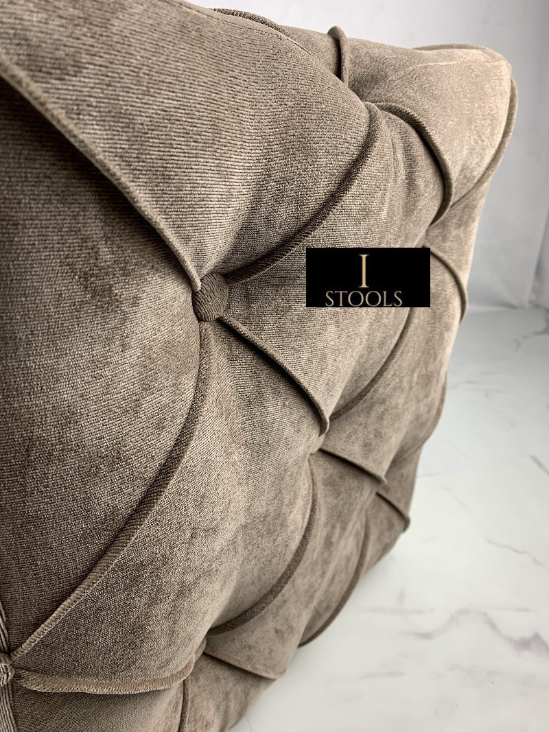 Brown Large Square Coffee Table in Ottomans & Footstools for sale