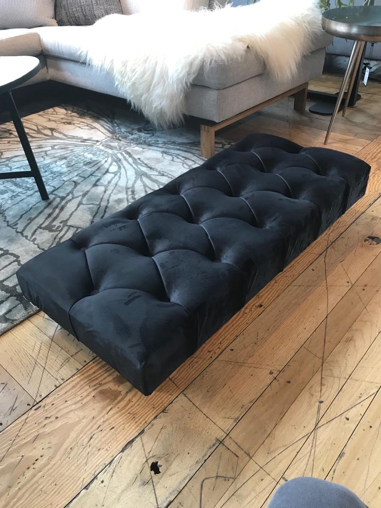 Non storage Chesterfield Footstool Bench, Pouffe footrest