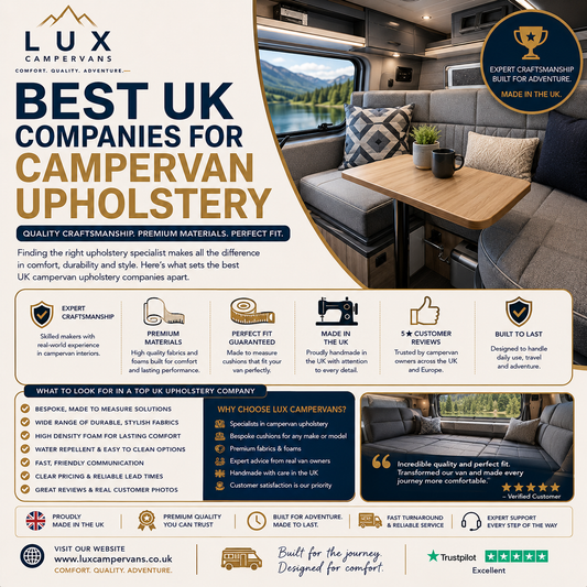 Best UK Companies for Campervan Upholstery