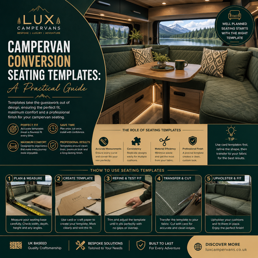 Campervan Conversion Seating Templates: A Practical Guide