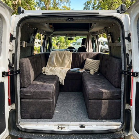 FORD TRANSIT CUSTOM CAMPERVAN CUSHIONS MADE TO MEASURE SEATING