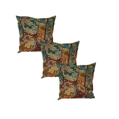 PREMIUM STAINED GLASS FOOTSTOOL | POUFFE FOOTSTOOL TABLE