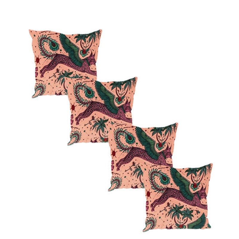 Contacy us , PREMIUM MADE TO MEASURE lynx multicolour Ottoman coffee table with Storage | Patterned Footstool Pouffe |