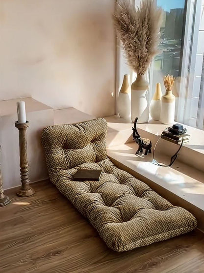 Lusso velvet floor seating