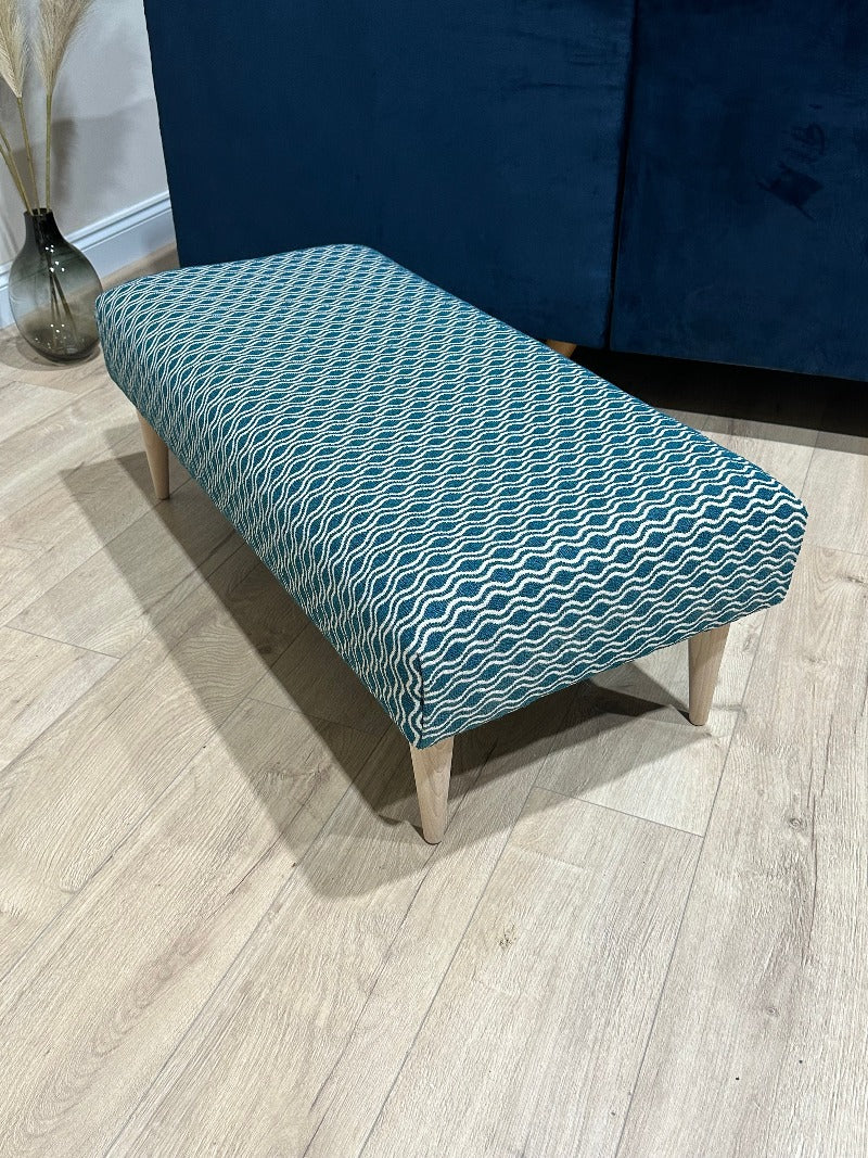 PREMIUM PATTERN FABRIC Footrest