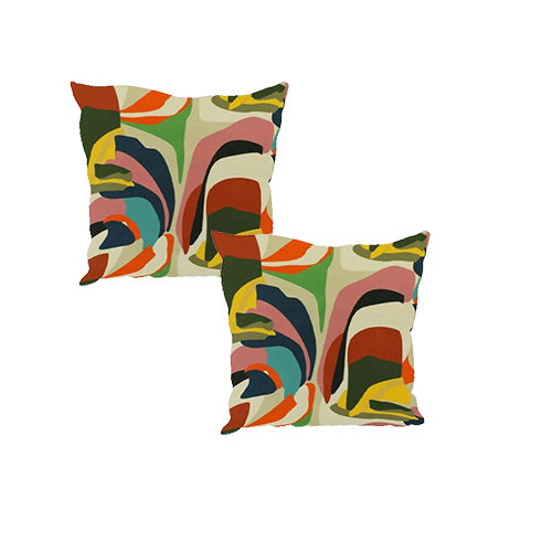 PREMIUM Multi-Coloured PRINTED Footstool