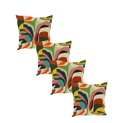 PREMIUM Multi-Coloured PRINTED Footstool