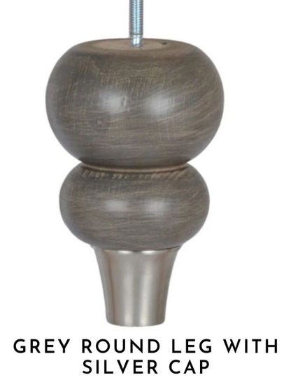 Champagne Chesterfield Footstool | matching Buttoned Footstool