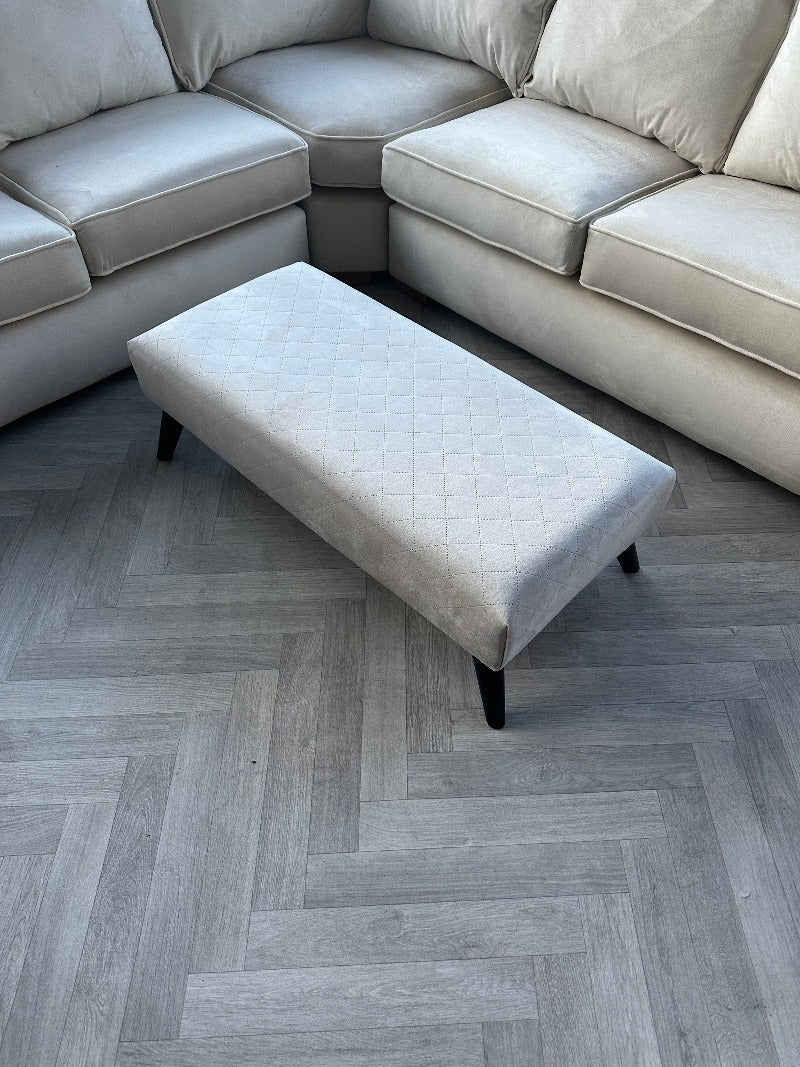 Premium off white creamy Seating bench