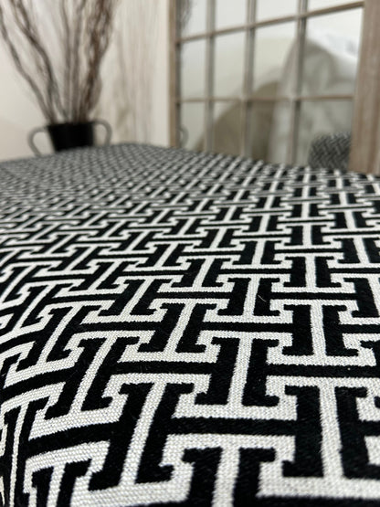 PREMIUM Eden embossed pattern Footstool window bay seat pouffe coffee table