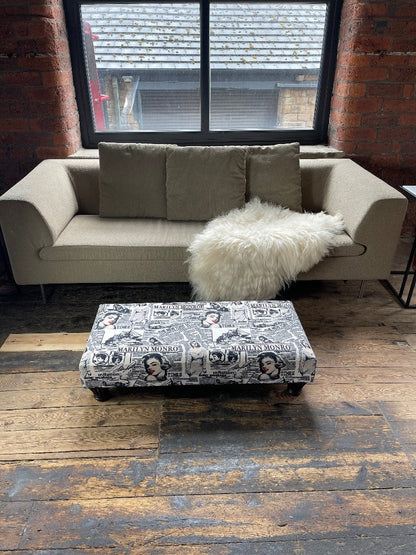 PREMIUM MONROE Footstool 