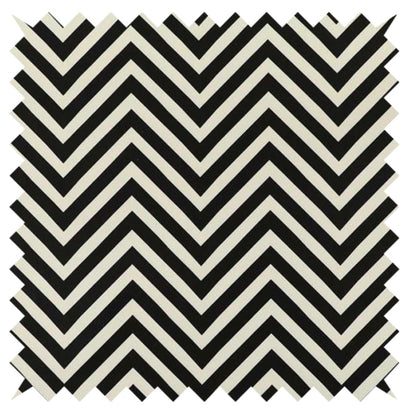 Lusso Geometric black and white floor seating