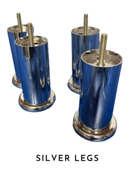 Creamy white Small coffee table Plain Storage Box | Small side table Footrest | Ottoman footstool